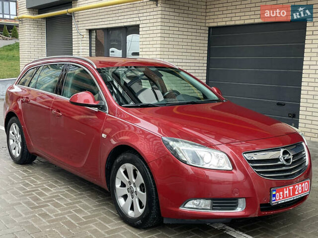 Червоний Опель Інсігнія, об'ємом двигуна 2 л та пробігом 210 тис. км за 6750 $, фото 6 на Automoto.ua