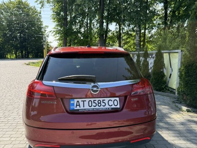 Червоний Опель Інсігнія, об'ємом двигуна 2 л та пробігом 230 тис. км за 7500 $, фото 3 на Automoto.ua