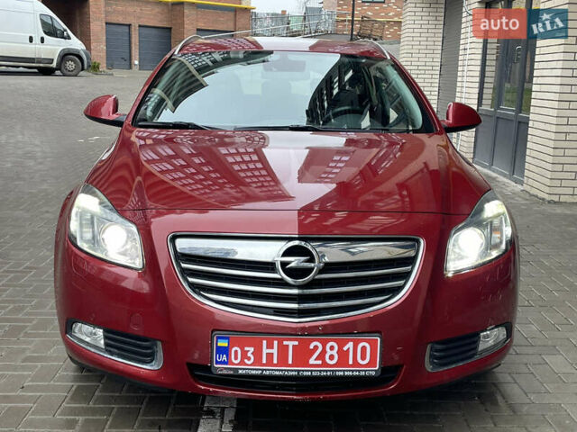 Червоний Опель Інсігнія, об'ємом двигуна 2 л та пробігом 210 тис. км за 6750 $, фото 4 на Automoto.ua