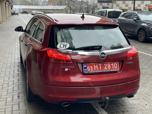 Червоний Опель Інсігнія, об'ємом двигуна 2 л та пробігом 210 тис. км за 6750 $, фото 7 на Automoto.ua