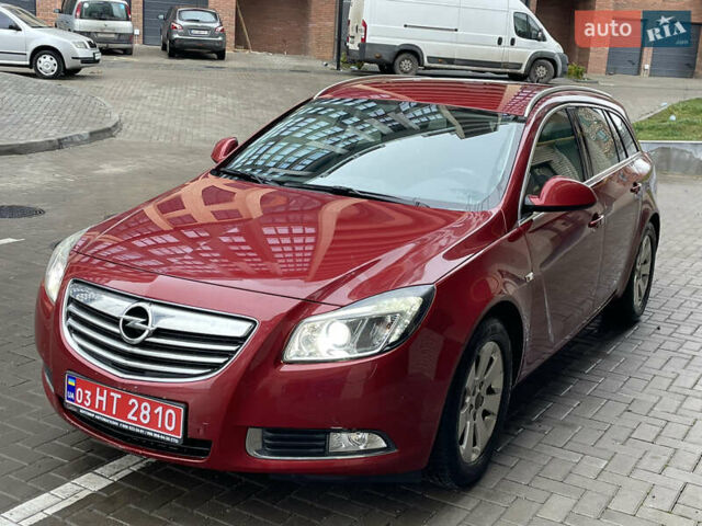 Червоний Опель Інсігнія, об'ємом двигуна 2 л та пробігом 210 тис. км за 6750 $, фото 1 на Automoto.ua