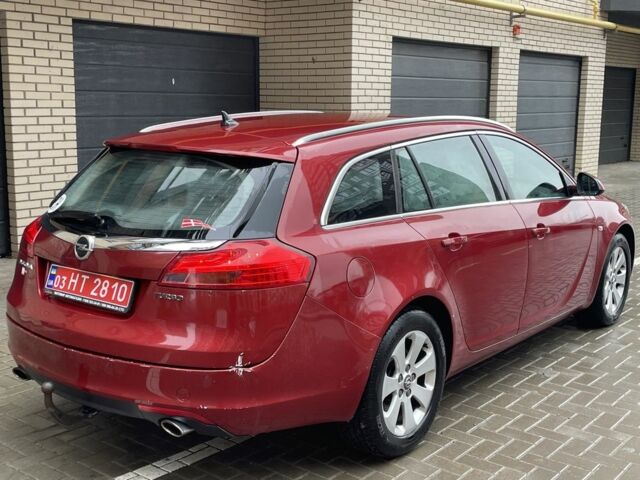 Червоний Опель Інсігнія, об'ємом двигуна 2 л та пробігом 210 тис. км за 6750 $, фото 9 на Automoto.ua