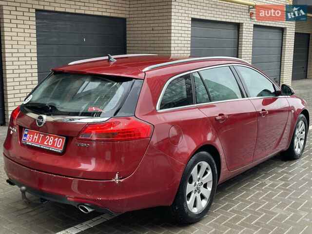 Червоний Опель Інсігнія, об'ємом двигуна 2 л та пробігом 210 тис. км за 6750 $, фото 14 на Automoto.ua