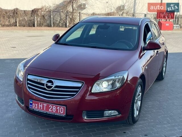 Красный Опель Инсигния, объемом двигателя 2 л и пробегом 250 тыс. км за 6550 $, фото 9 на Automoto.ua