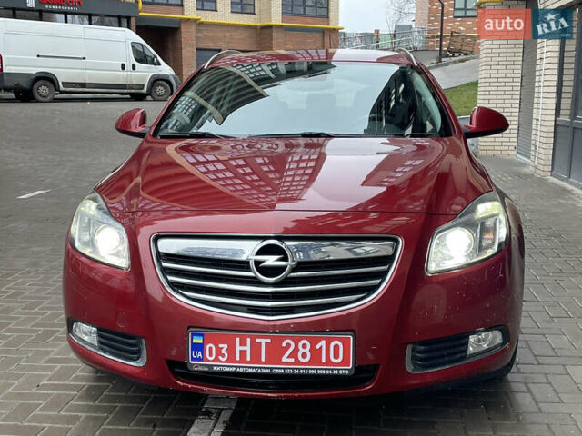 Червоний Опель Інсігнія, об'ємом двигуна 2 л та пробігом 210 тис. км за 6750 $, фото 3 на Automoto.ua