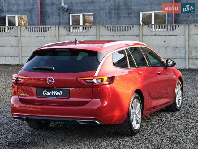Красный Опель Инсигния, объемом двигателя 2 л и пробегом 164 тыс. км за 16999 $, фото 5 на Automoto.ua
