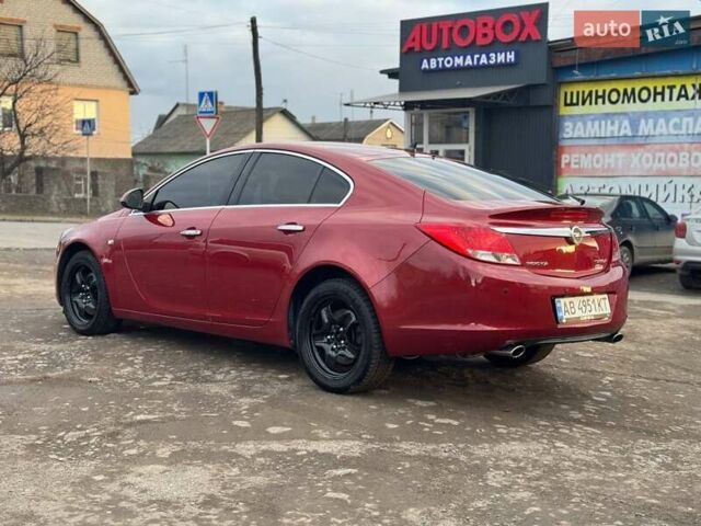 Опель Инсигния 2010 в Жмеренке на Automoto.ua Красный Опель Инсигния, объемом двигателя 2 л и пробегом 243 тыс. км за 8800 $, фото 9 на Automoto.ua