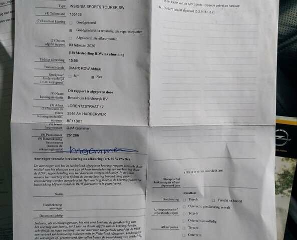 Опель Інсігнія, об'ємом двигуна 1.6 л та пробігом 268 тис. км за 12000 $, фото 1 на Automoto.ua