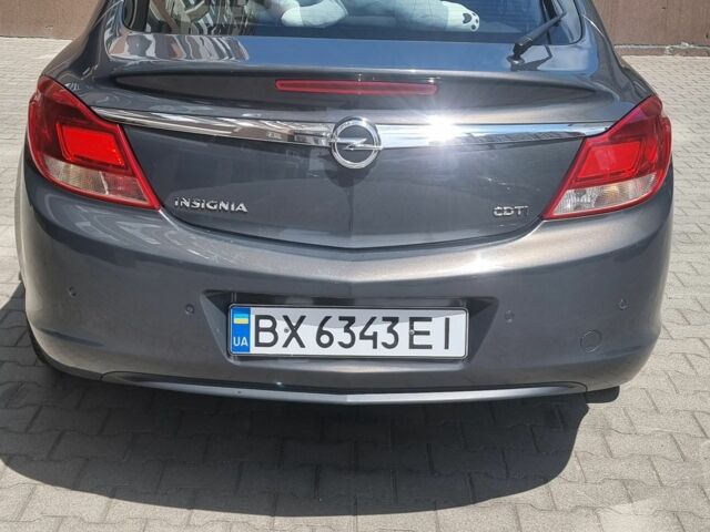 Серый Опель Инсигния, объемом двигателя 2 л и пробегом 188 тыс. км за 8800 $, фото 9 на Automoto.ua