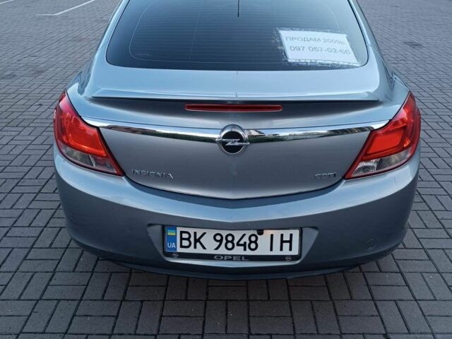 Серый Опель Инсигния, объемом двигателя 2 л и пробегом 293 тыс. км за 6700 $, фото 6 на Automoto.ua
