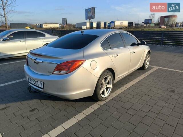 Серый Опель Инсигния, объемом двигателя 1.96 л и пробегом 350 тыс. км за 6300 $, фото 3 на Automoto.ua