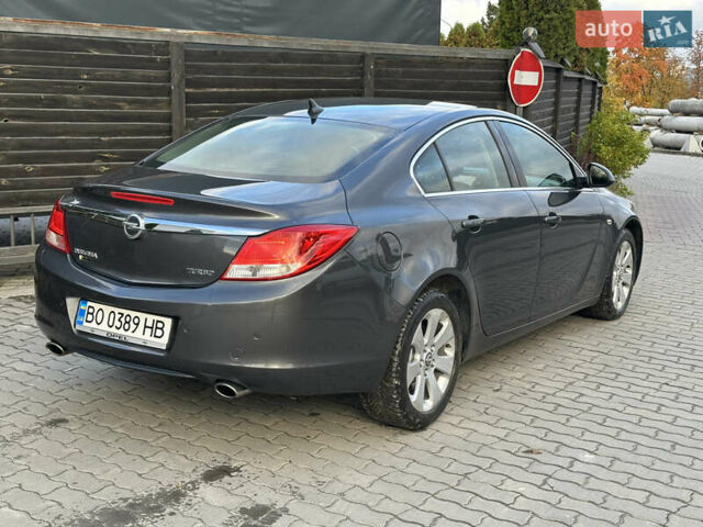 Серый Опель Инсигния, объемом двигателя 2 л и пробегом 114 тыс. км за 9700 $, фото 14 на Automoto.ua