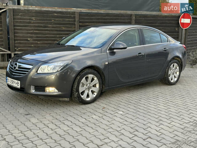 Серый Опель Инсигния, объемом двигателя 2 л и пробегом 114 тыс. км за 9700 $, фото 3 на Automoto.ua