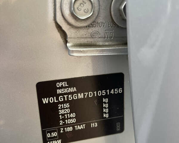 Опель Инсигния 2013 в Одессе на Automoto.ua Серый Опель Инсигния, объемом двигателя 1.96 л и пробегом 169 тыс. км за 8400 $, фото 27 на Automoto.ua