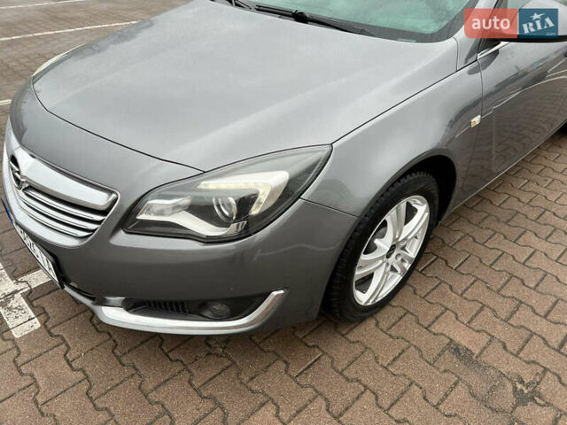 Серый Опель Инсигния, объемом двигателя 1.6 л и пробегом 155 тыс. км за 10300 $, фото 14 на Automoto.ua