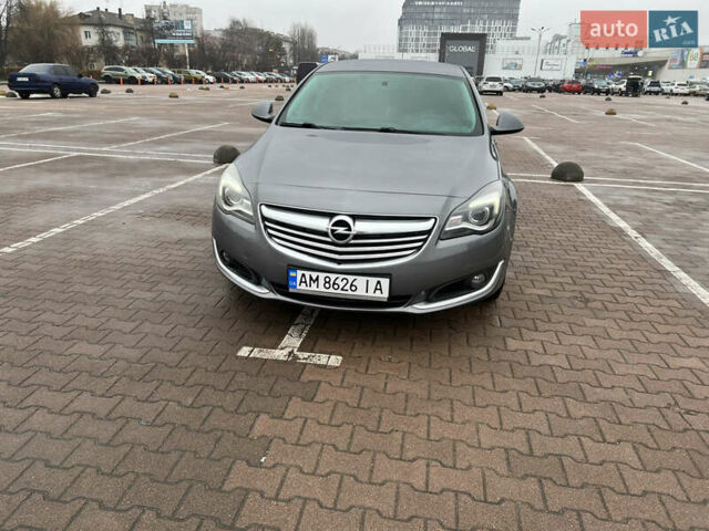 Серый Опель Инсигния, объемом двигателя 1.6 л и пробегом 155 тыс. км за 10300 $, фото 13 на Automoto.ua