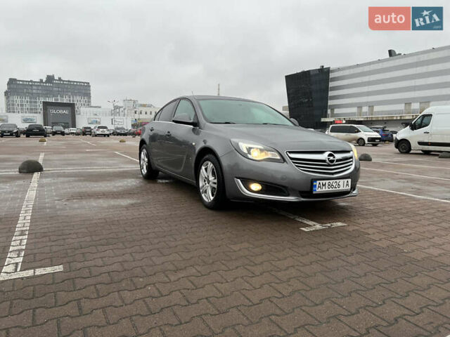 Серый Опель Инсигния, объемом двигателя 1.6 л и пробегом 155 тыс. км за 10300 $, фото 9 на Automoto.ua