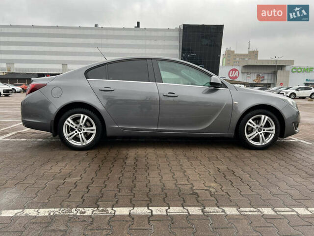 Серый Опель Инсигния, объемом двигателя 1.6 л и пробегом 155 тыс. км за 10300 $, фото 7 на Automoto.ua