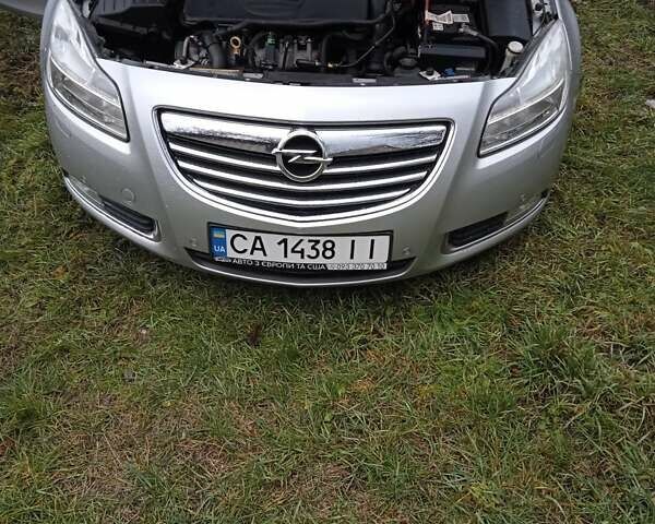 Серый Опель Инсигния, объемом двигателя 2 л и пробегом 190 тыс. км за 8000 $, фото 9 на Automoto.ua
