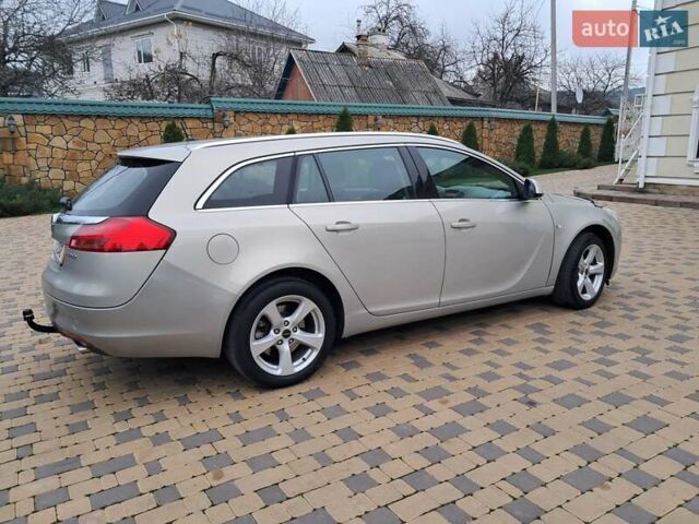 Серый Опель Инсигния, объемом двигателя 1.6 л и пробегом 244 тыс. км за 6500 $, фото 14 на Automoto.ua