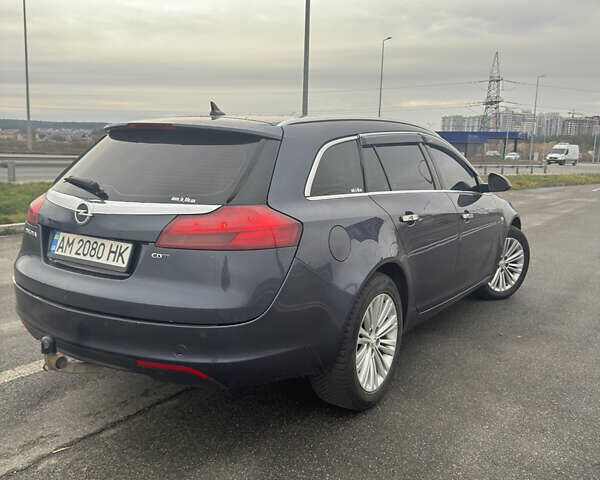 Серый Опель Инсигния, объемом двигателя 2 л и пробегом 316 тыс. км за 7250 $, фото 8 на Automoto.ua