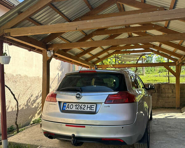 Серый Опель Инсигния, объемом двигателя 2 л и пробегом 346 тыс. км за 6850 $, фото 3 на Automoto.ua