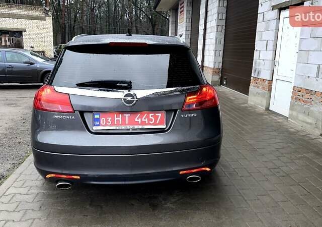 Серый Опель Инсигния, объемом двигателя 1.6 л и пробегом 178 тыс. км за 7700 $, фото 10 на Automoto.ua