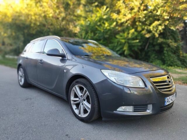 Серый Опель Инсигния, объемом двигателя 2 л и пробегом 339 тыс. км за 3900 $, фото 11 на Automoto.ua