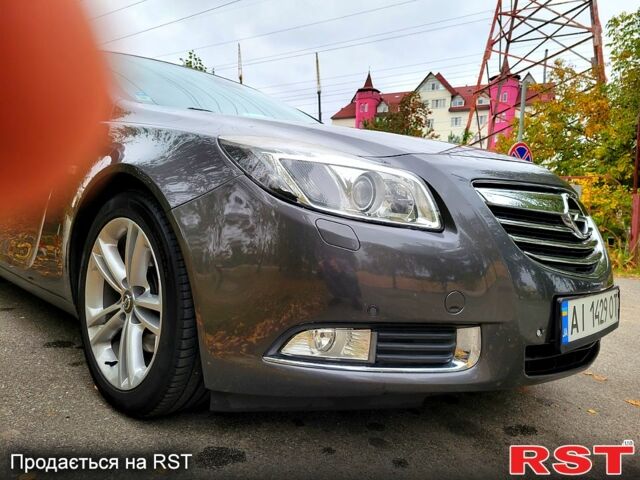 Серый Опель Инсигния, объемом двигателя 2 л и пробегом 175 тыс. км за 7500 $, фото 7 на Automoto.ua