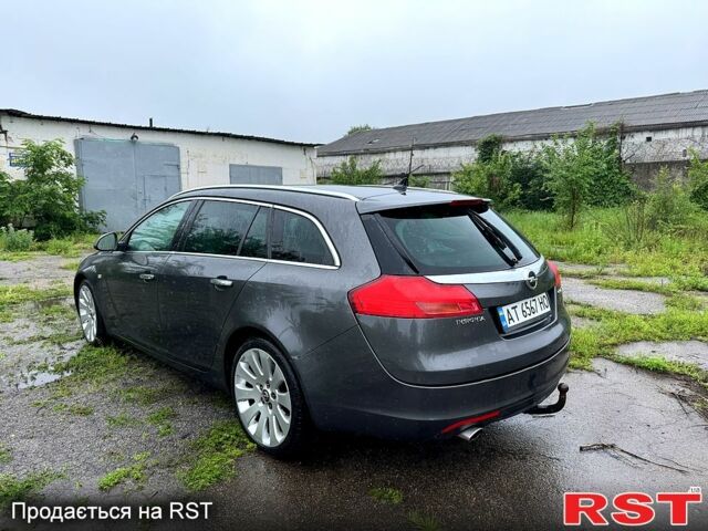 Серый Опель Инсигния, объемом двигателя 2 л и пробегом 220 тыс. км за 7500 $, фото 3 на Automoto.ua