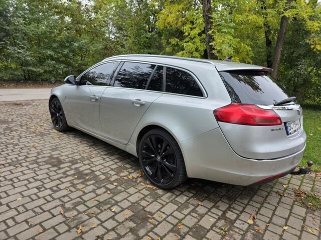 Серый Опель Инсигния, объемом двигателя 2 л и пробегом 239 тыс. км за 5900 $, фото 3 на Automoto.ua