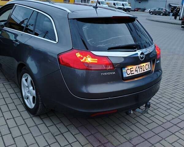 Серый Опель Инсигния, объемом двигателя 1.96 л и пробегом 298 тыс. км за 5900 $, фото 7 на Automoto.ua