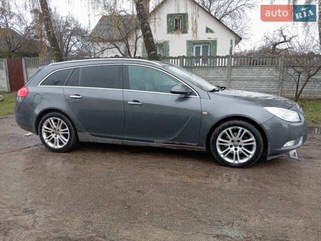 Серый Опель Инсигния, объемом двигателя 1.96 л и пробегом 255 тыс. км за 4500 $, фото 1 на Automoto.ua