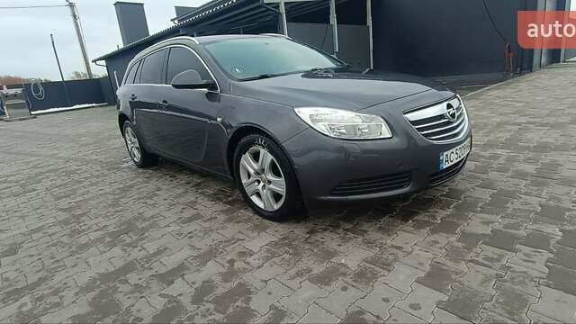Серый Опель Инсигния, объемом двигателя 1.96 л и пробегом 250 тыс. км за 6500 $, фото 1 на Automoto.ua