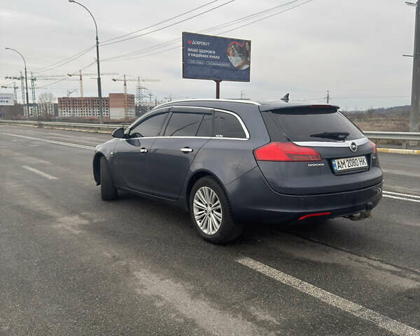 Серый Опель Инсигния, объемом двигателя 2 л и пробегом 316 тыс. км за 7250 $, фото 5 на Automoto.ua