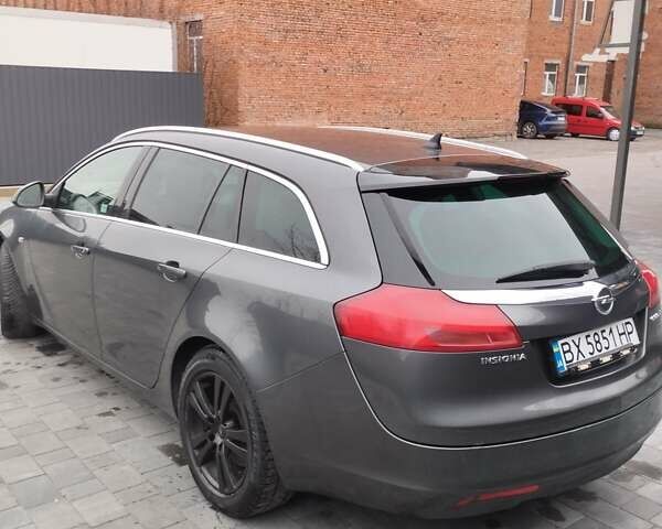 Серый Опель Инсигния, объемом двигателя 2 л и пробегом 290 тыс. км за 7999 $, фото 3 на Automoto.ua