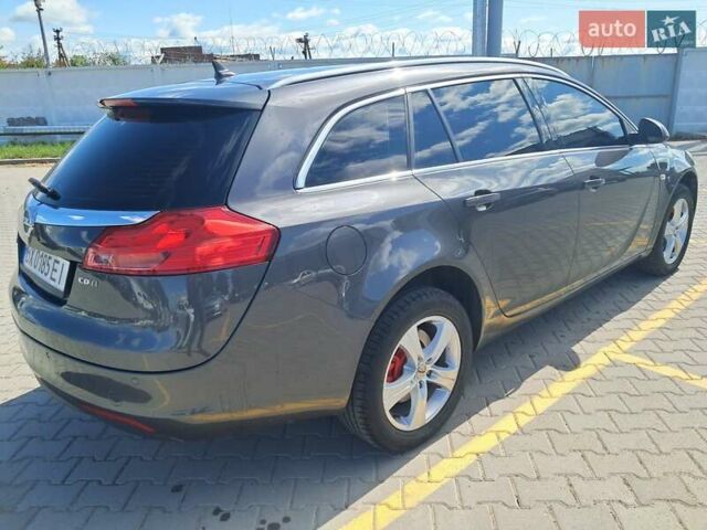 Серый Опель Инсигния, объемом двигателя 1.96 л и пробегом 256 тыс. км за 7800 $, фото 16 на Automoto.ua