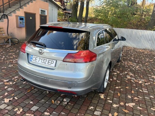 Серый Опель Инсигния, объемом двигателя 2 л и пробегом 357 тыс. км за 6500 $, фото 3 на Automoto.ua