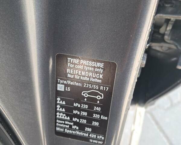 Серый Опель Инсигния, объемом двигателя 1.96 л и пробегом 256 тыс. км за 7800 $, фото 33 на Automoto.ua