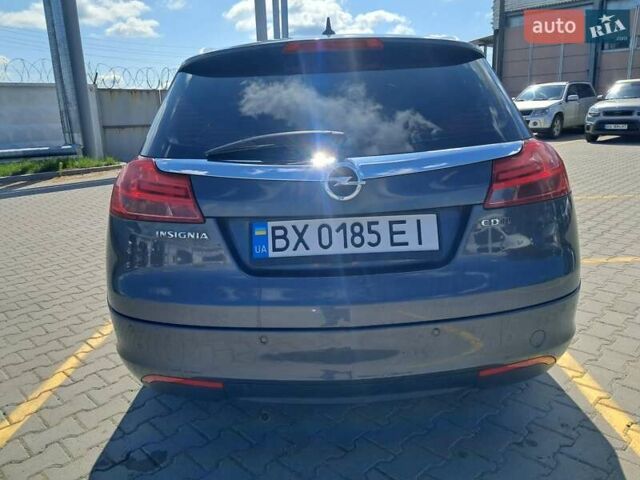 Серый Опель Инсигния, объемом двигателя 1.96 л и пробегом 256 тыс. км за 7800 $, фото 27 на Automoto.ua