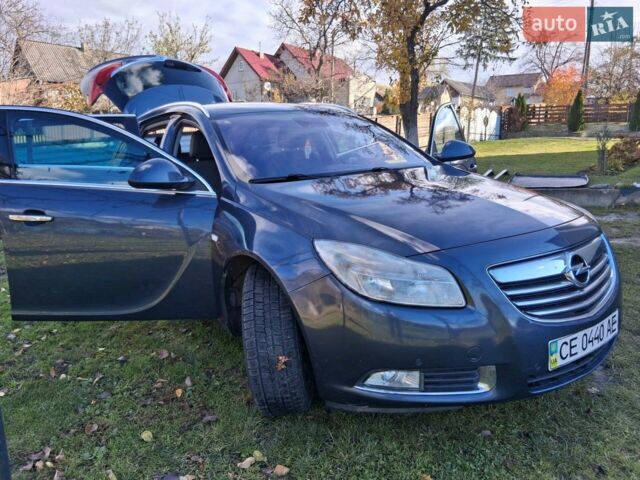 Серый Опель Инсигния, объемом двигателя 2 л и пробегом 320 тыс. км за 6000 $, фото 23 на Automoto.ua