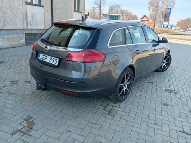 Серый Опель Инсигния, объемом двигателя 2 л и пробегом 412 тыс. км за 3200 $, фото 7 на Automoto.ua