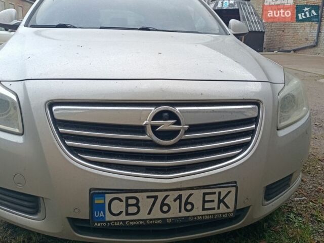 Серый Опель Инсигния, объемом двигателя 1.96 л и пробегом 238 тыс. км за 8400 $, фото 6 на Automoto.ua