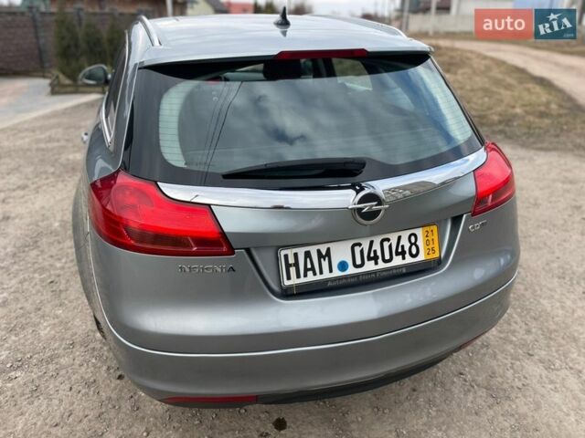 Серый Опель Инсигния, объемом двигателя 2 л и пробегом 220 тыс. км за 7250 $, фото 20 на Automoto.ua