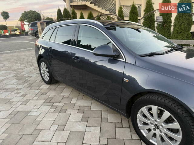 Серый Опель Инсигния, объемом двигателя 1.96 л и пробегом 241 тыс. км за 6450 $, фото 2 на Automoto.ua