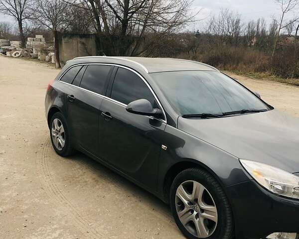 Серый Опель Инсигния, объемом двигателя 2 л и пробегом 320 тыс. км за 7850 $, фото 2 на Automoto.ua