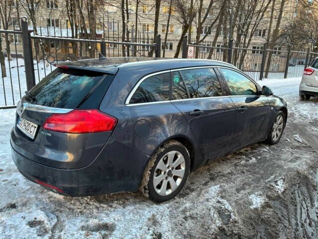 Серый Опель Инсигния, объемом двигателя 2 л и пробегом 325 тыс. км за 6340 $, фото 6 на Automoto.ua