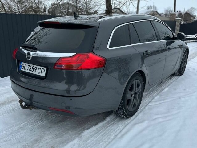 Серый Опель Инсигния, объемом двигателя 2 л и пробегом 251 тыс. км за 6500 $, фото 4 на Automoto.ua