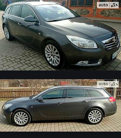 Сірий Опель Інсігнія, об'ємом двигуна 2 л та пробігом 250 тис. км за 7500 $, фото 3 на Automoto.ua