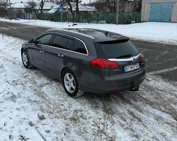 Серый Опель Инсигния, объемом двигателя 1.96 л и пробегом 214 тыс. км за 8200 $, фото 1 на Automoto.ua